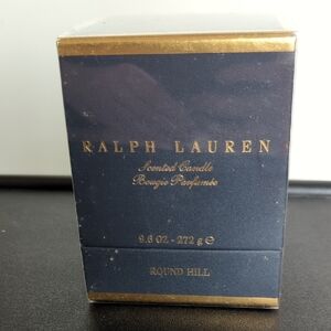 Ralph Lauren Navy and Gold Scented Candle